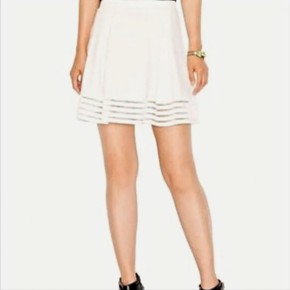 Material Girl women's circle or skater skirt XL pleats Y2K